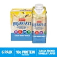 thumbnail image 1 of Carnation Breakfast Essentials Nutritional Protein-Packed Drink Shakes, Classic French Vanilla Breakfast Shake, 8 fl oz, 6 Pack, 1 of 7