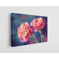 thumbnail image 1 of Carnation Canvas Print - Vibrant Floral Wall Art - High-Quality Oil Painting Decor - Handcrafted Botanical Artwork - Stylish Wall Decor - Gift for Flower Lovers, 1 of 7