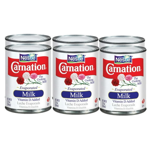 Carnation Carnation Evaporated Milk Low Fat, 12-Ounce Cans (Pack of 6)