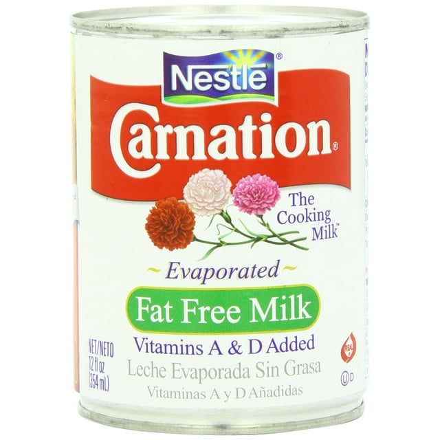 Carnation Evaporated Fat Free SR25 Milk Pack of 4 - Walmart.com