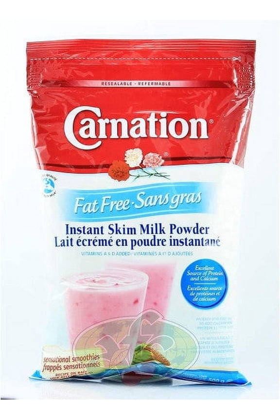 Carnation, Fat Free, Instant Skim Milk Powder, 500g/17.6oz., {Imported from Canada}