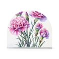 thumbnail image 1 of Carnation Flowers Napkin Holder for Table Clear Napkin Stand Paper Holder Acrylic Organizer Dispenser Napkins for Dinner Kitchen Restaurant Room, 1 of 8