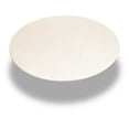 thumbnail image 1 of Carnation Home Fashions Ivory 48 Inch Round Fitted Vinyl Tablecloth, 1 of 4