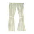 thumbnail image 1 of Carnation Home Fashions Lauren Diamond-Piqued, 100% Polyester Window Curtain, 1 of 11