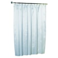 thumbnail image 1 of Carnation Home Fashions "Lauren" Dobby Fabric Shower Curtain - 70x72", Grey, 1 of 1