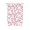 thumbnail image 1 of Carnation Home Fashions Lucerne Fabric Shower Curtain with Poly Taffeta Flocking 72L 70W, 1 of 4