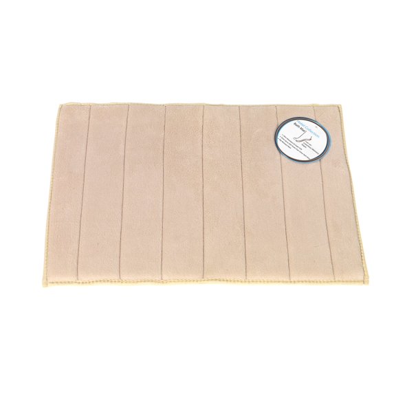 Carnation Home Fashions Ultra Luxurious Memory Foam Bath Mat With Non Skid Latex Backing - 21" X 34"
