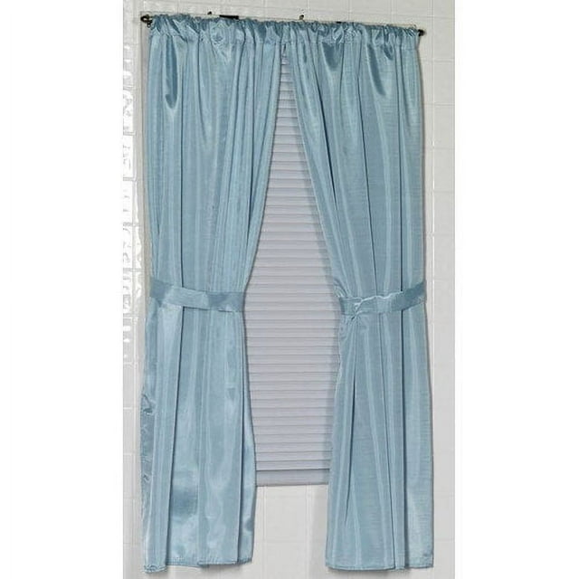 Carnation Home Fashions Vinyl Window Curtain Evergreen 45x36