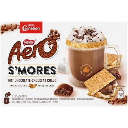 Carnation Hot Chocolate, Aero S'mores (7ct x 25g)