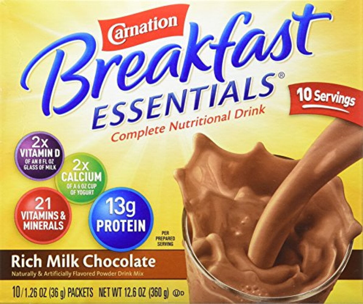 Carnation Instant Breakfast Powder Rich Milk Chocolate (Pack of 3)