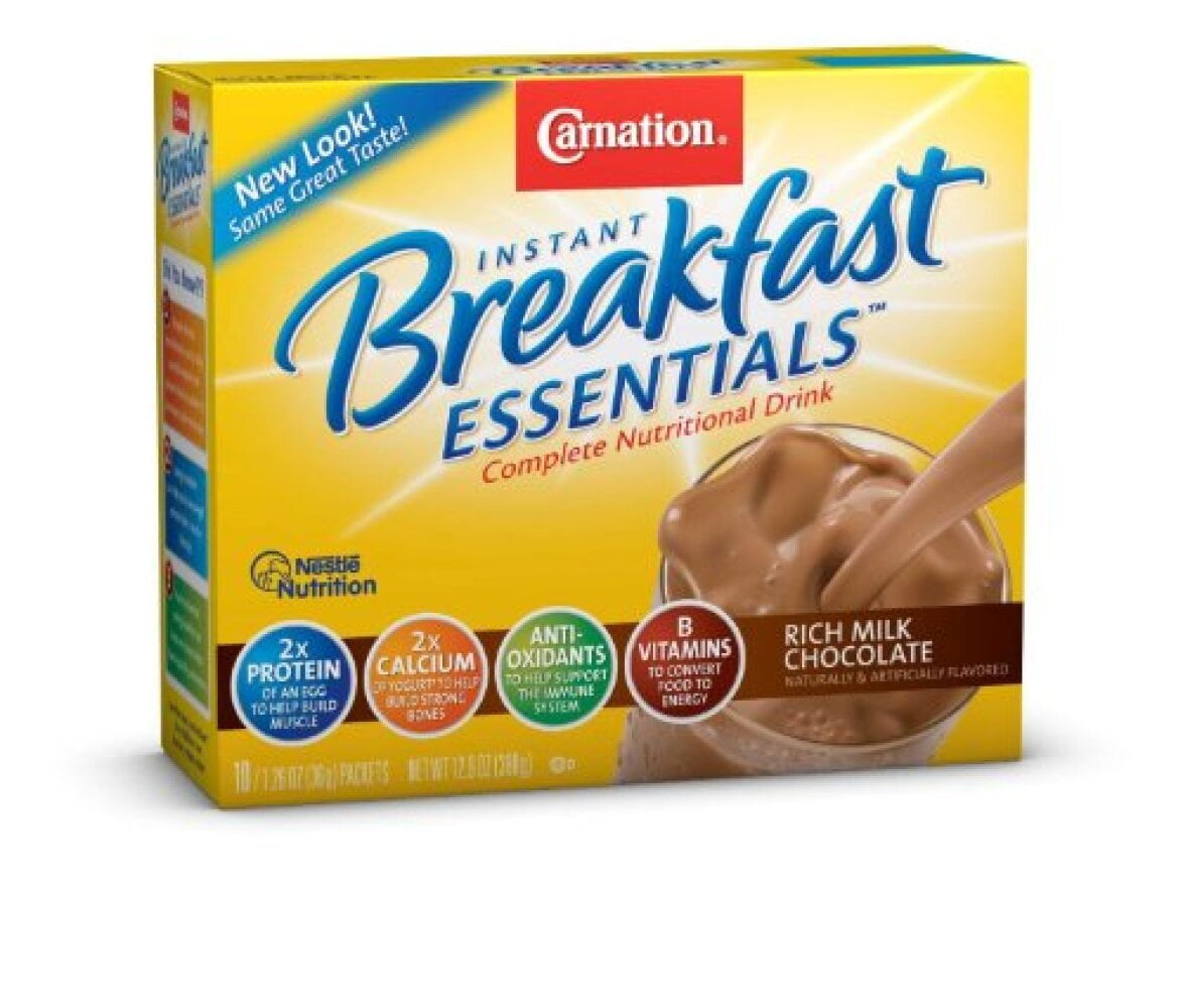 Carnation Instant Breakfast Powder, Rich Milk Chocolate (Pack of 6