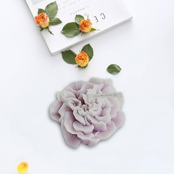 Carnation Scented Candle Perfect Teacher's Day Gift With Realistic Floral Design | Aromatherapy Relaxation & Home Decor/ Carnation Lavender Scented Candle