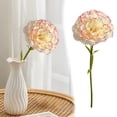 thumbnail image 1 of Carnations Artificial Flowers, Realistic Single Stem Carnation, Outdoor No Fade Artificial Flower, Mini Carnation, Fake Silk Flower for Wedding, Mother's Day & Indoor Home Decor 11 Inch 1Pcs, 1 of 9