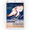 thumbnail image 1 of Carnaval Barcelona 1935 Vintage Poster (artist: Oliva) Spain c. 1935 (24x36 Giclee Gallery Print, Wall Decor Travel Poster), 1 of 1