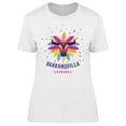 thumbnail image 1 of Carnaval De Barranquilla Art T-Shirt Women -Image by Shutterstock, Female x-Large, 1 of 2