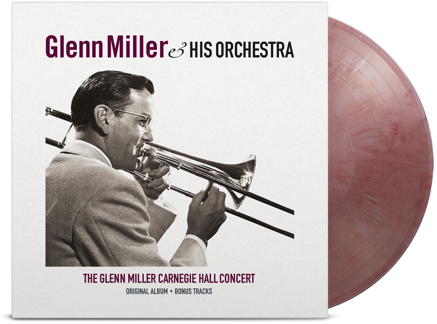 Glenn Miller - Carnegie Hall Concert - Ltd 180Gm Silver & Red Vinyl - Music & Performance