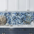 thumbnail image 1 of Carnelian 3 in. x 12 in. Glossy Blue Glass Subway Wall and Floor Tile (5 sq. ft./case) (20-pack), 1 of 2