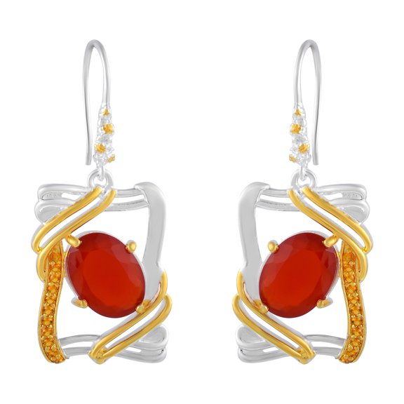 Carnelian Gemstone Earring