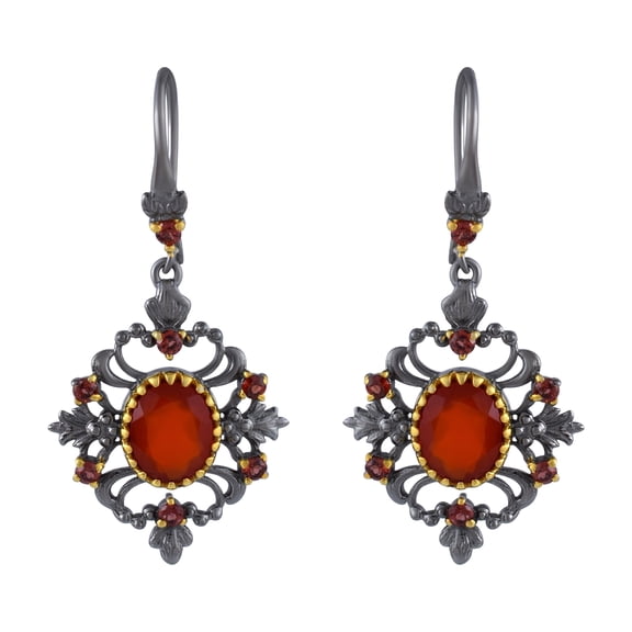 Carnelian Gemstone Earring