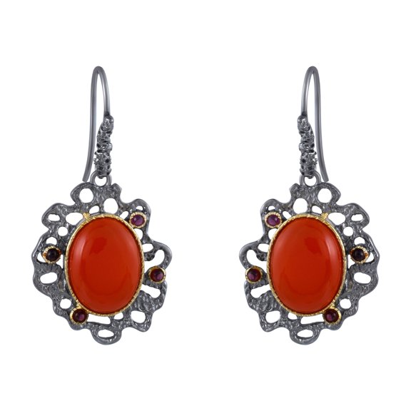 Carnelian Gemstone Earring