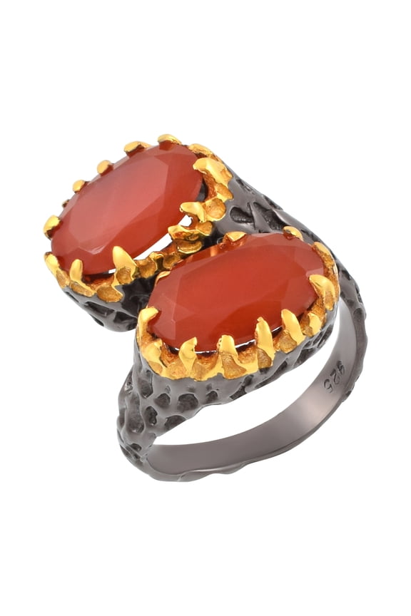 Carnelian Gemstone Ring