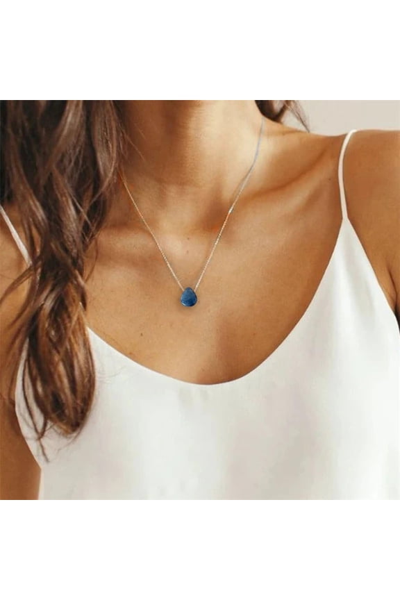 Carnelian Necklace Red Carnelian Raw Stone Healing Crystals Necklace Tear Drop Gemstone Pendant Necklace For Women Anniversary Birthday Valentines For Her[o7572]
