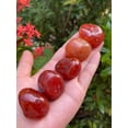 Carnelian Pebble, 1.52 Inch Large Tumbled Carnelian Stones, Pick How