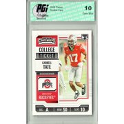 Carnell Tate 2024 Contenders #6 Rookie Card PGI 10