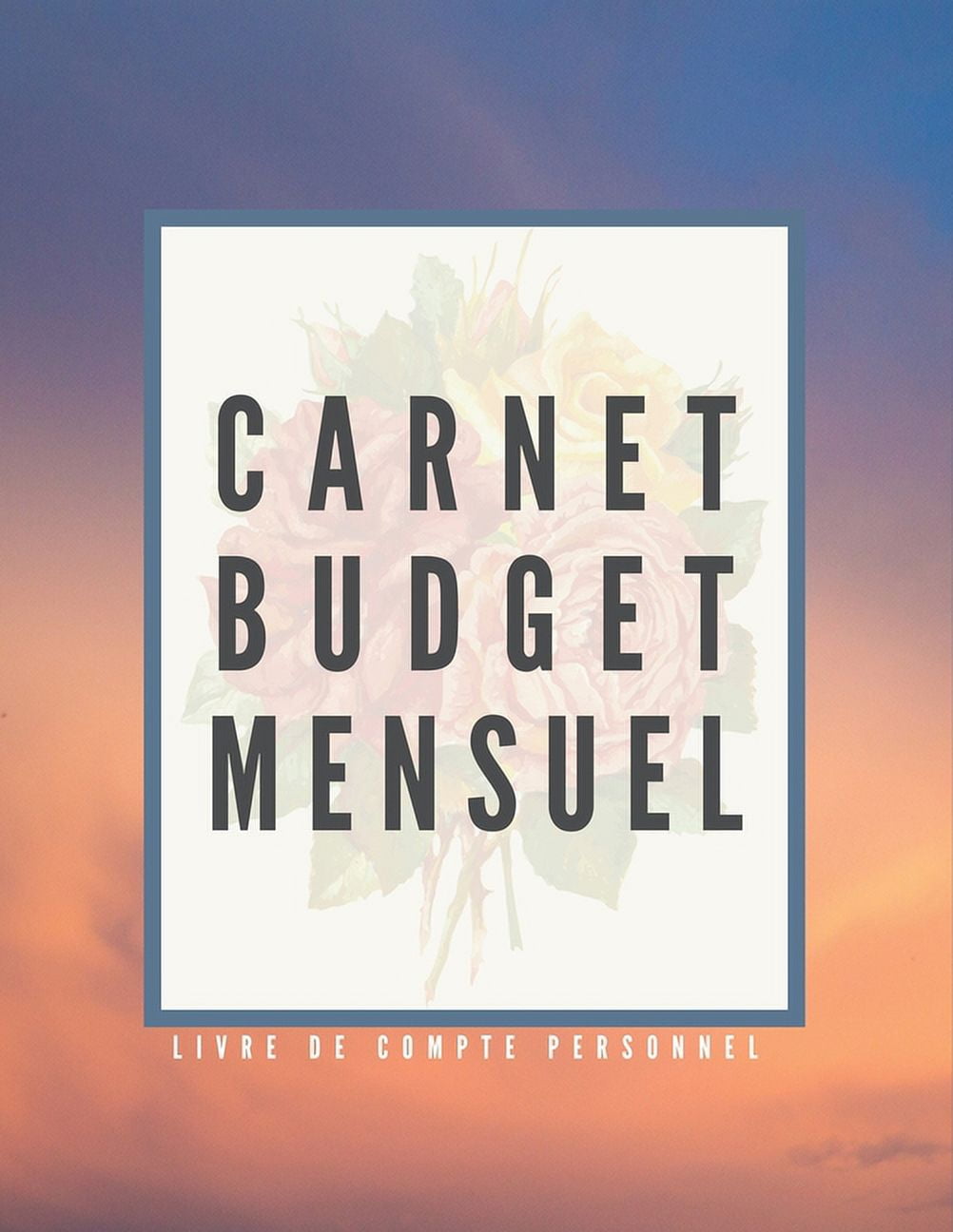 Carnet Budget Mensuel : Livre De Compte Et Planificateur De Budget Mensuel  Et Annuel - Gestion De Vos Dépenses Et Revenus - Dim A4 - 60 Pages  (Paperback) 