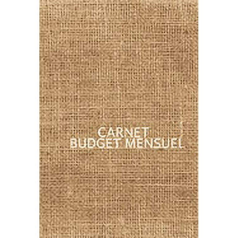 Carnet Budget Mensuel : Carnet budget mensuel, Livre De Compte, Livre de  compte Privés, Carnet budget, Livre de compte mensuel, Comptes de livre de  caisse, livre de compte micro entreprise (Paperback) 
