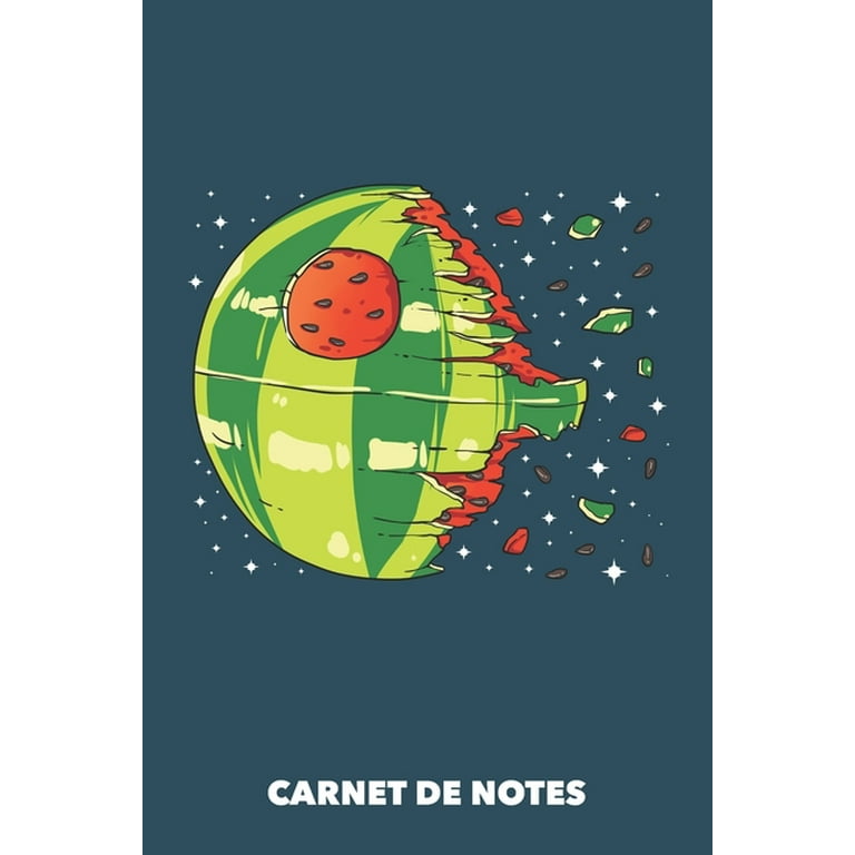 Carnet de Notes : Melon de la Mort A5 ligné - 120 pages pour les gens à la  mode (bleu marine) (Paperback) 