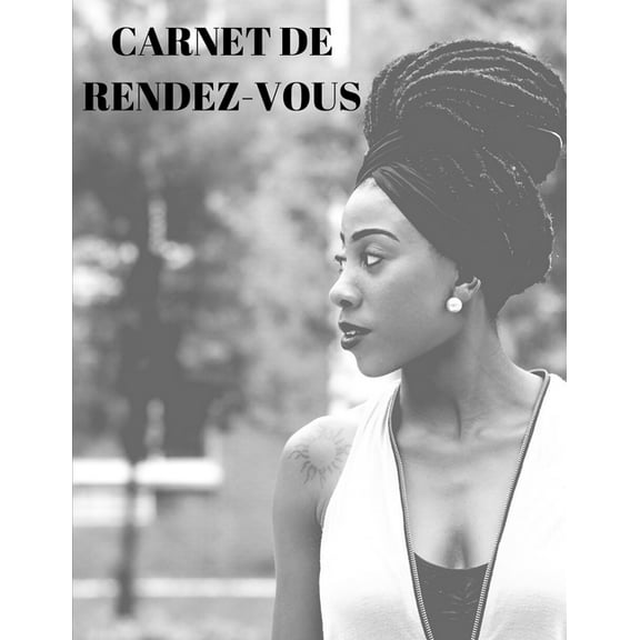 Carnet de Rendez-vous: Grand carnet A4 de 54 pages sans dates pour 1 ? 5 employ?s selon utilisation- plage de 15/30 minutes (52 semaines ou 5