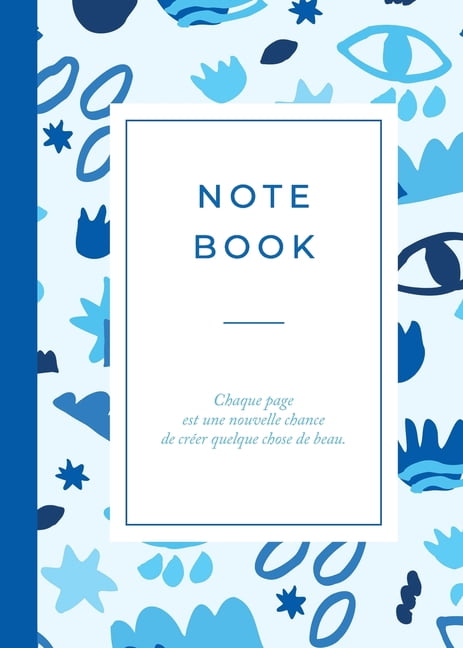 Carnet motifs Bleu, (Paperback)