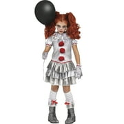 Carnevil Clown Halloween Costume for Children, Girls Size M (7/8), by Fun World