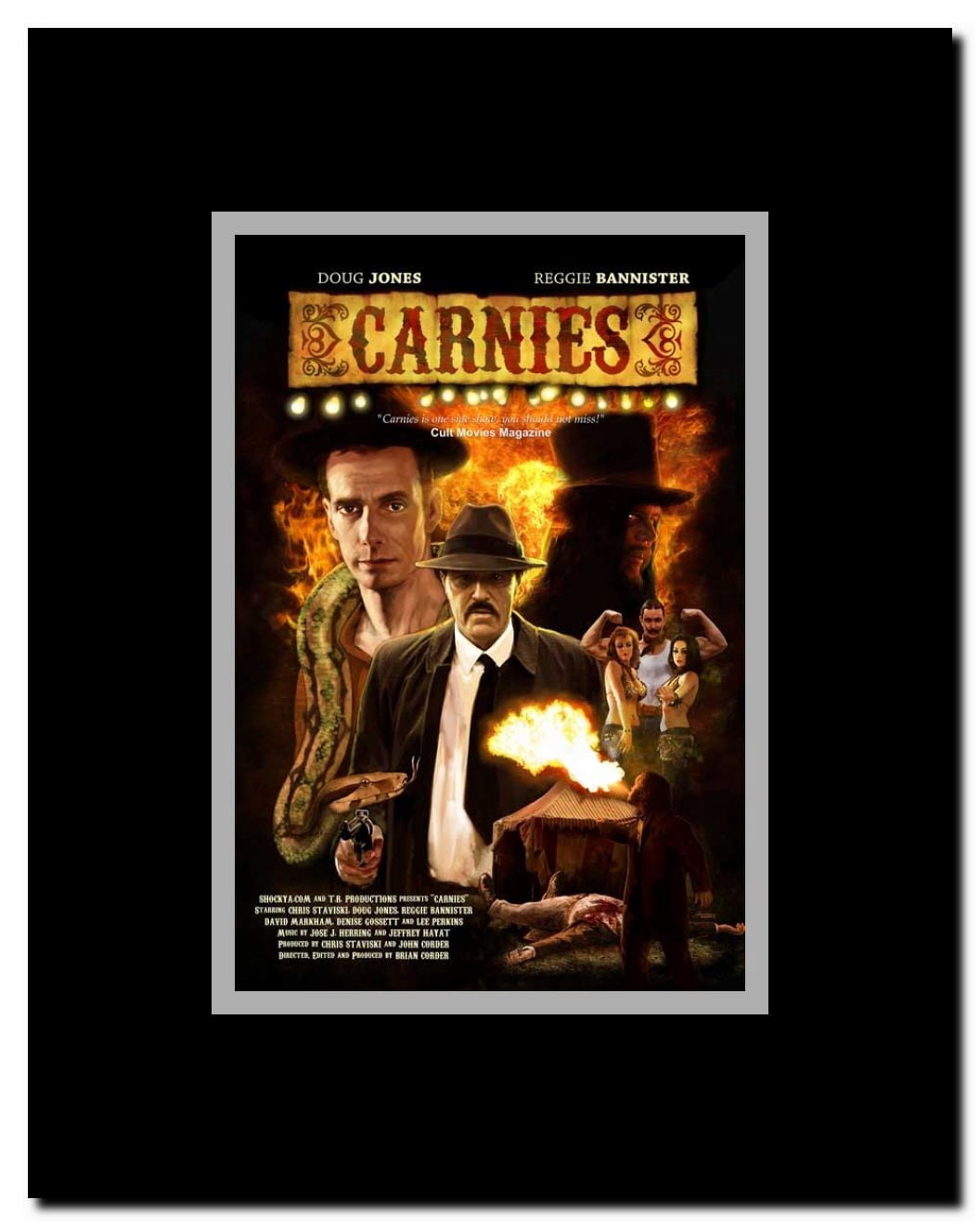 Carnies Framed Movie Poster