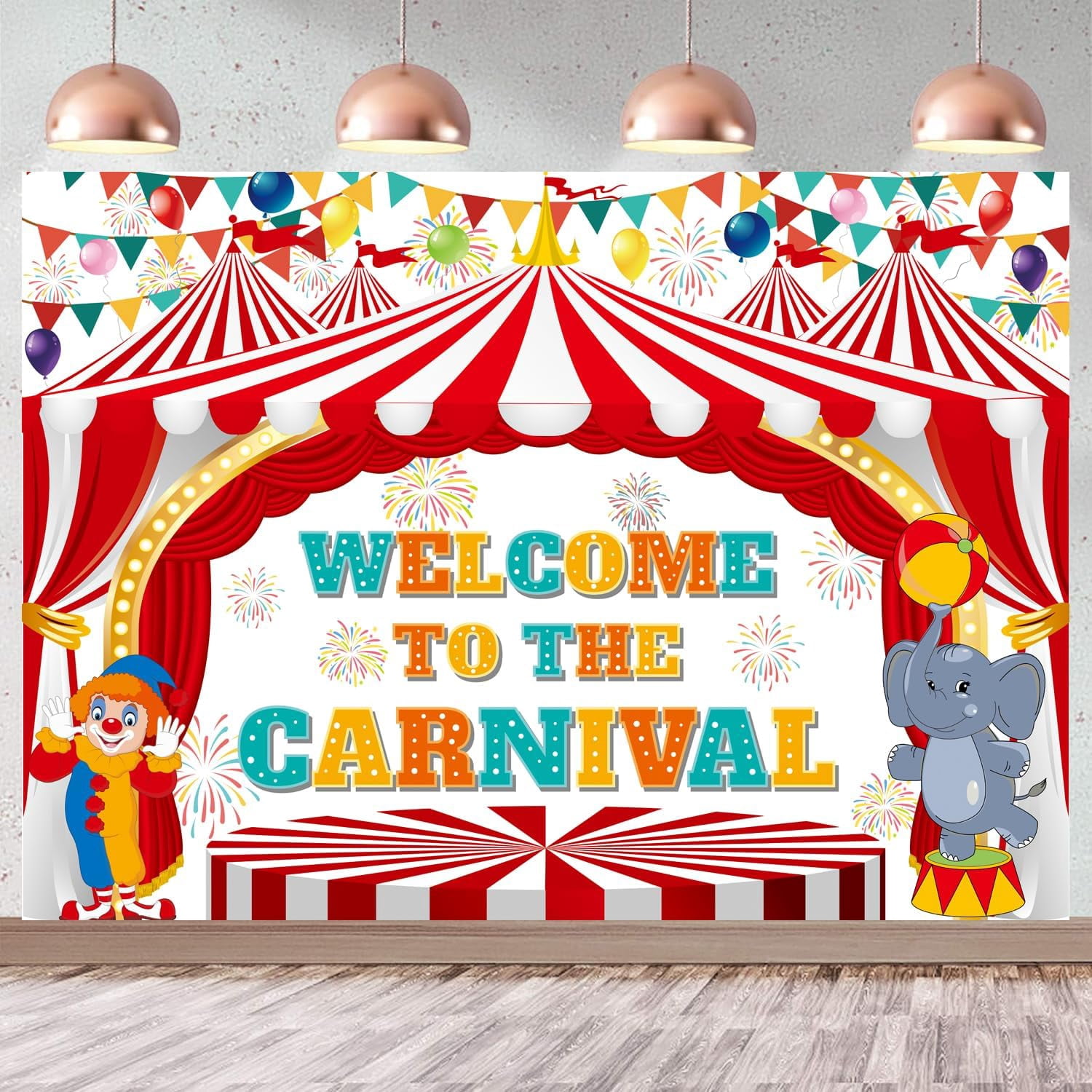 to The Carnival Backdrop 8x6FT Carnival Circus Theme Photography ...