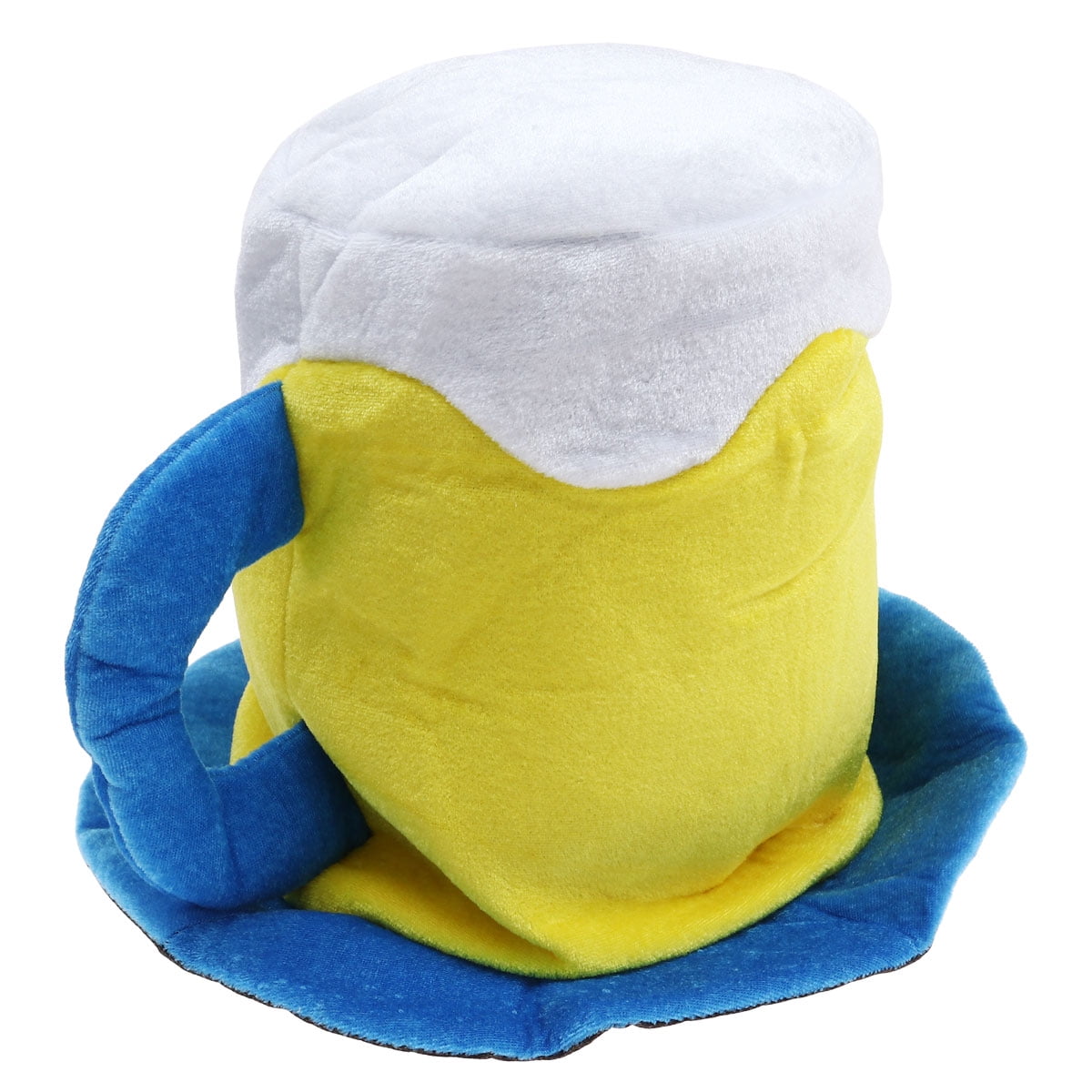 Carnival Beer Glass Shape Hat Decoration Cosplay Decorative Plush Beer