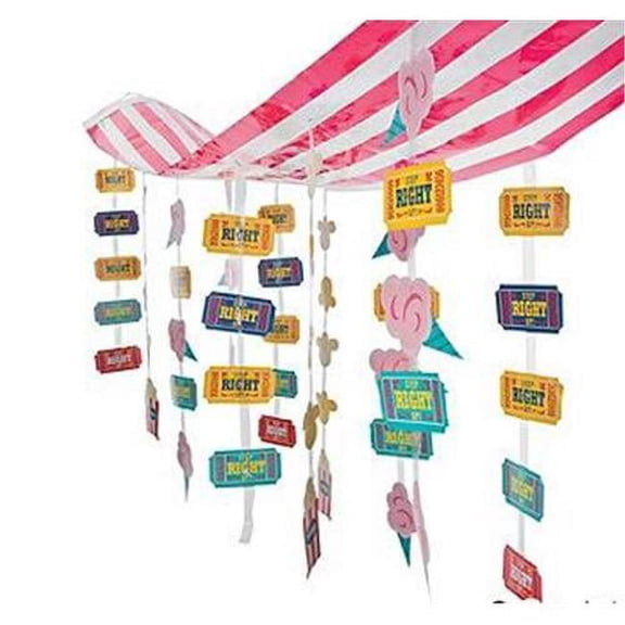 Carnival Ceiling Decoration - Party Decor - 1 Piece