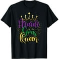 thumbnail image 1 of Carnival Celebration Gift Party Costume Queen Mardi Gras T-Shirt Shirts, 1 of 3