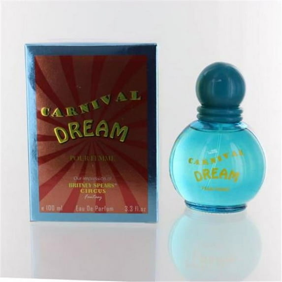 Carnival Dream ZZWDACARNIVALDREAM33 3.4 oz Pour Femme Eau De Parfum Spray for Women by Carnival Dream