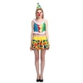 thumbnail image 1 of Carnival Elegant Masquerade For Adults Performance Outfit With Ruffles And, 1 of 4