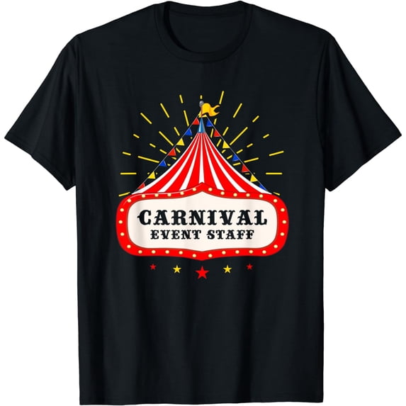 Carnival Event Staff Circus Costume Party Kids Birthday T-Shirt