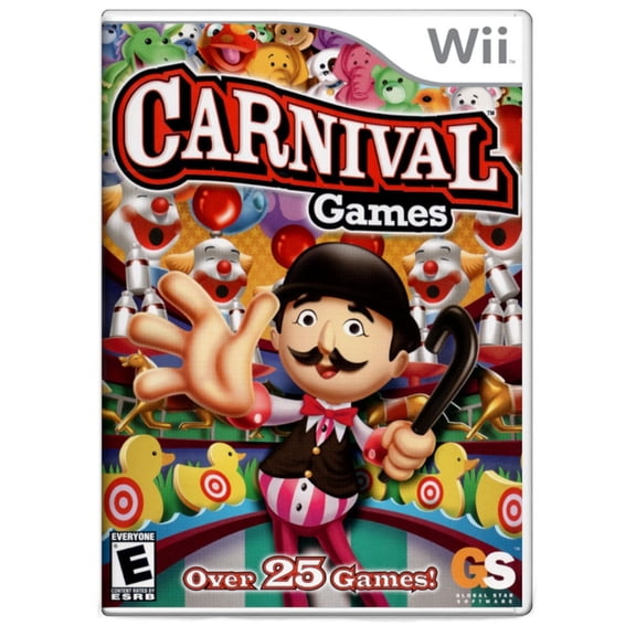 Restored Carnival Games Physical Party Game for Nintendo Wii