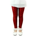thumbnail image 1 of Carnival Girls Sequin Leggings Sparkly Scale Pattern Fitted Dance Tights Kids Performance Party Clothes, 1 of 3