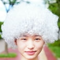 thumbnail image 1 of Carnival Head Wigs Masquerade As Fans With Funny Clown Colored Wigs Headband Scarf for Women Headband Cute Sweat Headbands for Men Hear Bend Girl Fabric Headbands Almost Bald Cap Head Bands Cute, 1 of 3
