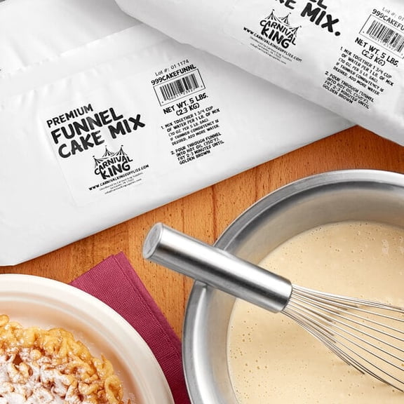 Carnival King 5 lb. Funnel Cake Mix - 6/Case