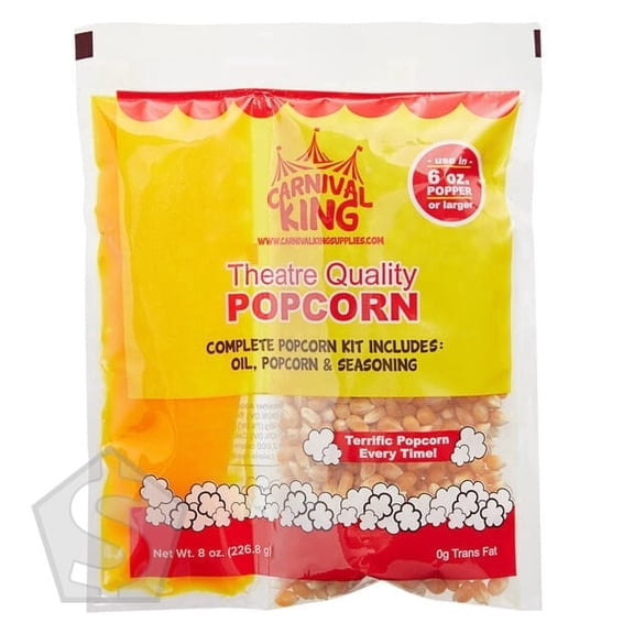 Carnival King All-In-One Popcorn Kit for 6 oz. Popper - 36/Case