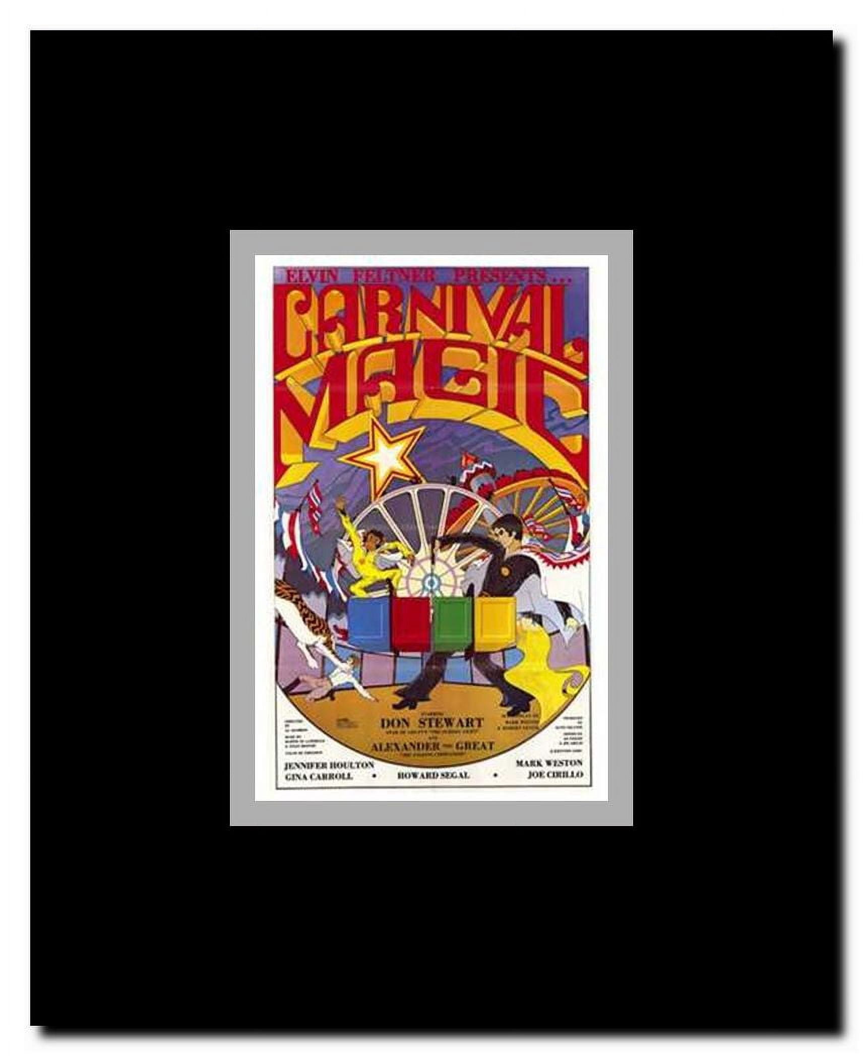 Carnival Magic Framed Movie Poster