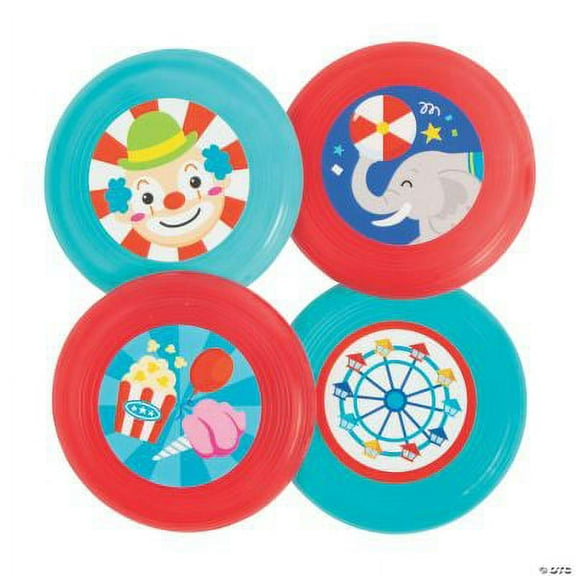 Carnival Mini Flying Discs - 72 Pc., Birthday, Toys, 72 Pieces