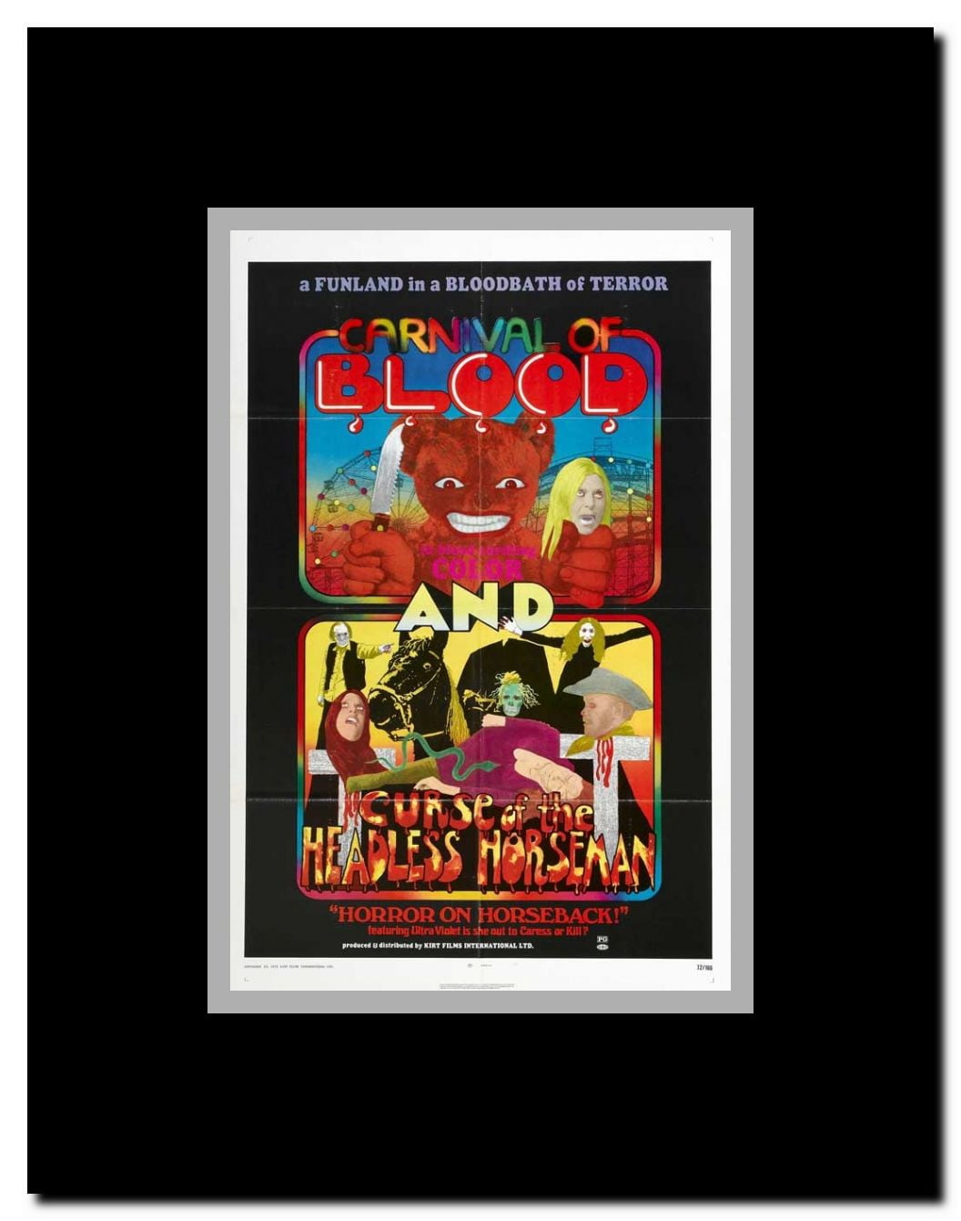 Carnival Of Blood Framed Movie Poster